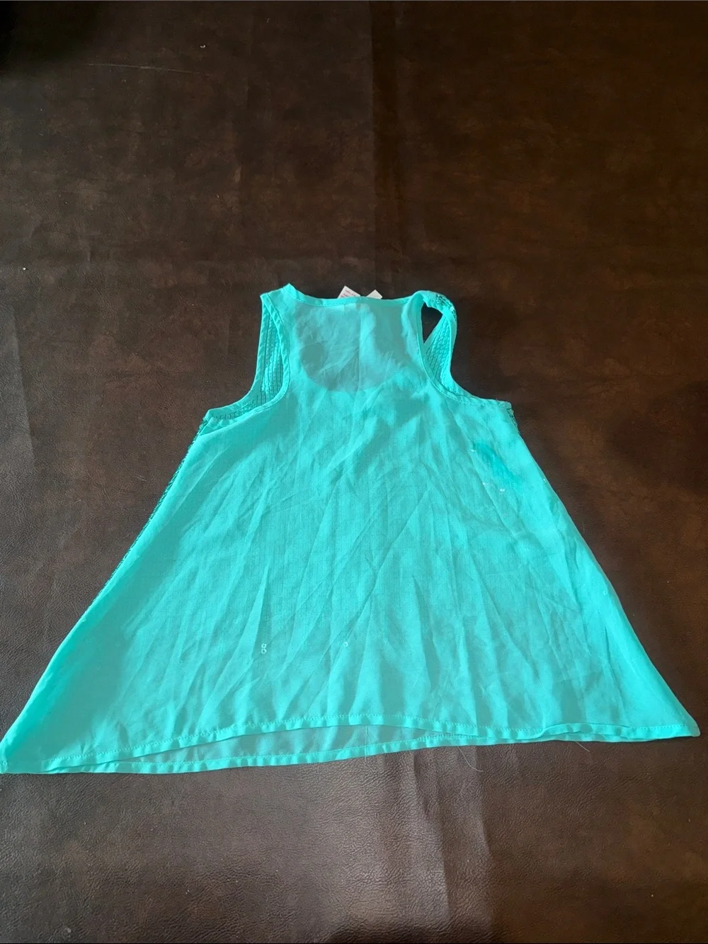 Kids Sequin Dance Skirt and Layered Tops Set - Teal, Pink, Purple